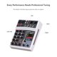 thumbnail image 1 of Mezclador De Audio Consola de DJ con efectos de alimentación fantasma mezclador de sonido Likrtyny Para estrenar, 1 of 7