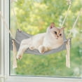 thumbnail image 1 of Minimalist Breathable Linen Cat for Indoor Comfort and Cage Use Machine Washable Pet Bed, 1 of 3