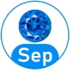 9 - September - Blue Sapphire