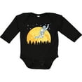 thumbnail image 3 of Inktastic Space Outerspace Moon and Astronaut Boys or Girls Long Sleeve Baby Bodysuit, 3 of 5