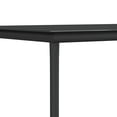 thumbnail image 5 of vidaXL 5 Piece Garden Dining Set with Cushions Black Poly Rattan and Steel, 5 of 5