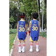 thumbnail image 4 of Golden State Warriors 30 Stephen Curry Jersey Niños Baloncesto, 4 of 4