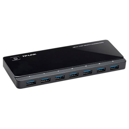 UPC: 0845973010041 | TP-Link Powered USB Hub 3.0 with 7 USB 3.0 Data Ports and 2 Smart Charging USB Ports. Compatible with Windows  Mac  Chrome & Linux OS  with Power On/Off Button  12V/4A Power Adapter(UH720)