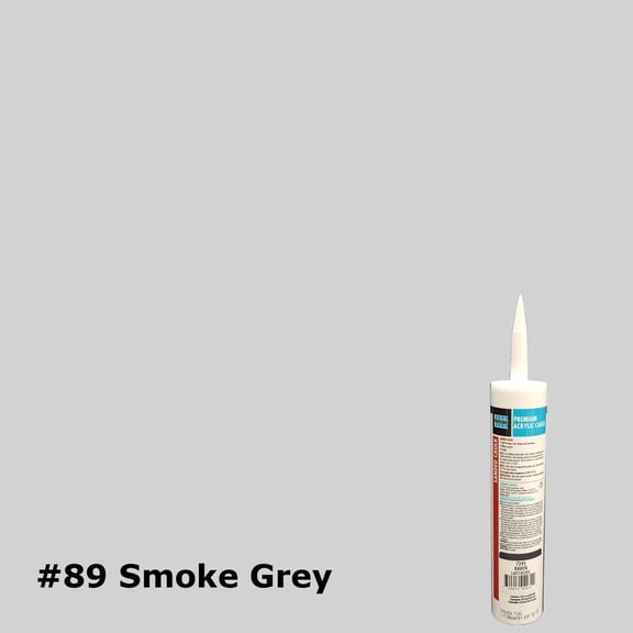 LATICRETE Premium Acrylic SANDED Caulk 10.3oz Sealant Tube  #7289 SMOKE GREY