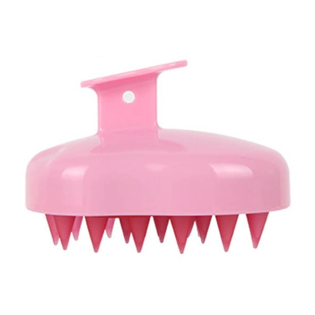 Peine de silicona para lavar el cabello, peine manual para champú para el cuero cabelludo