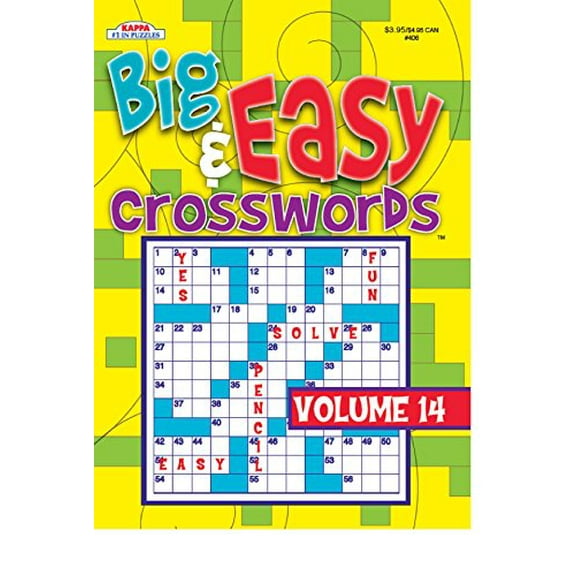 Pre-Owned Big & Easy Crosswords Volume 14 Paperback