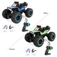 thumbnail image 4 of 4WD Remote Control Monster Truck, Off Road RC Rock Crawler with Shock Absorption & LED Lights, Rechargeable All Terrain Toy Vehicle, Christmas Birthday Gift for Kids Boys Girls Ages 6+, 4 of 6