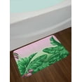thumbnail image 2 of Botany Bath Mat, Exotic Flowering Plants Wild Orchid Blooms Romantic Mother Earth Print, Non-Slip Plush Mat Bathroom Kitchen Laundry Room Decor, 29.5 X 17.5 Inches, Hunter Green Dried Rose, Ambesonne, 2 of 2