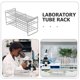 thumbnail image 3 of unbranded Rack Metálico Para De Laboratorio Abierto Y Base Estable Acero Plateado, 3 of 6