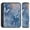 Blue Butterflies Flying, variant on 2-Pack Seat Belt Covers with Flannel Seatbelt Shoulder Strap Case Adjustable Straps Soft Padding for Car Abstract Blue and White Butterfly Small