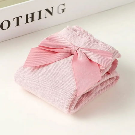 

YJHBCYWM Baby Girls Bowknot Decor Cute Knee-High Stockings