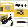 thumbnail image 3 of 2500W Tankless Handheld Steam Cleaner with High Temperature Automatic Steam Cleaner and Sprayer for Kitchen, Bathroom, Grout and Tile, 3 of 8