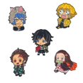 thumbnail image 2 of Demon Slayer Animation Game Peripheral Toys Tanjirou Nezuko Metal Brooch Badge Q-Version Decorations Anime Action Collection, 2 of 5