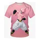 thumbnail image 1 of Camiseta Casual De Manga Corta Con Estampado 3d Majin Buu, 1 of 5