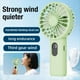 thumbnail image 3 of Mini Ventilador Portátil USB de 3 Velocidades con Carga Rápida y Pantalla Digital para Maquillaje, Viajes, Interiores y Exteriores B, 3 of 7