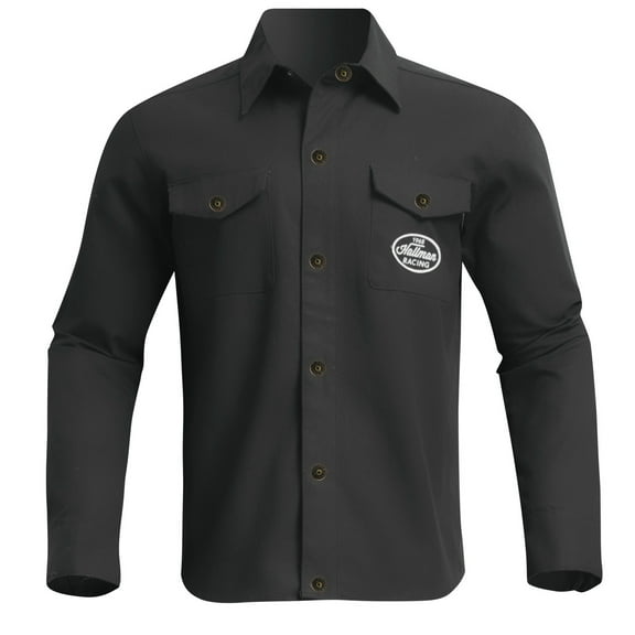 Thor Hallman Mens Motorcycle Riding Overshirt Black 3XL