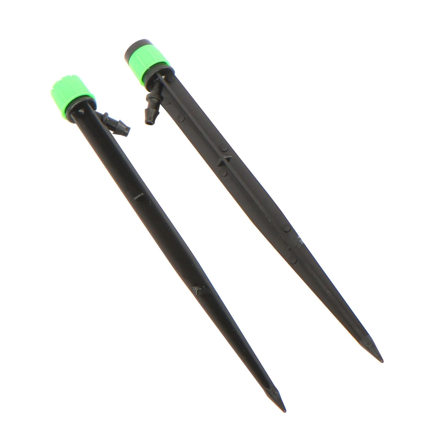 waltyotur 130ft Drip Irrigation System for Gardens Up to 130ft with Drip Emitters 5/16' and 1/4' Irrigation Tubing and Barbed Fittings Adjustable Connect Irrigation System