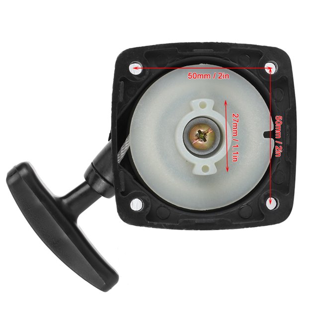 Arrancador de Tracción Arrancador Manual de Arranque Manual de Motor de 23CC con Piezas de Repuesto para Cortasetos de retroceso para Motor 1E32F ANGGREK Otros