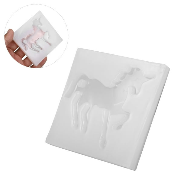 Supvox Silicone Mold for Resin White 2Pcs 3x3In