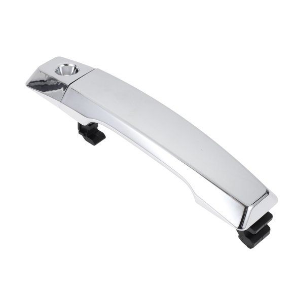 Manija de puerta exterior del lado del conductor Unique Bargains No. 81571/FDH010267/80640ZC00A para Nissan Titan 2004-2020 tono plateado cromado ABS 1 pieza