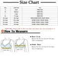 thumbnail image 3 of YWDJ Push up Bras for Women Plus Size Wide Back Wide Strap Back Closures Sleep Bras No Wires Comfy Bras Full Coverage Wrap Lounge Bras Padded Plus Size Comfort Bras Comfortable Bras Khaki L, 3 of 9