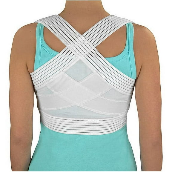 DMI Posture Corrector, White, Large