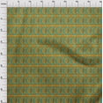 thumbnail image 3 of oneOone Polyester Lycra Fabric Floral & Paisley Block Printed Fabric 1 Yard 56 Inch Wide, 3 of 4