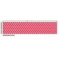 thumbnail image 3 of Ambesonne Valentine's Day Fabric by the Yard Upholstery, Triangular Hearts, 1 Yard, Dark Pink and Pale Pink, 3 of 5