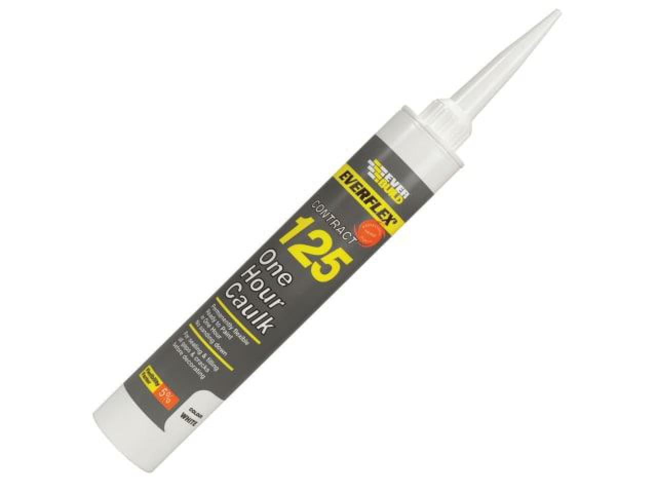 Everbuild One Hour Caulk 125 Brown 300ml