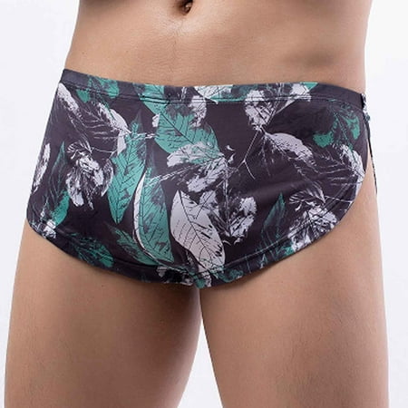 HUPOM Seamless Underwear For Women Womens Silk Panties Medium waist Comfort Waist Solid Boxer Briefs Black 2XL