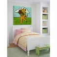 thumbnail image 4 of Marmont Hill - "Red Roses for Dog" by Janet Nelson Painting Print on Wrapped Canvas, 4 of 5
