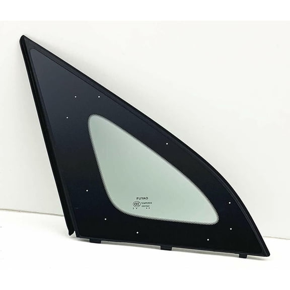 Passenger Right Side Front Vent Window Vent Glass Compatible with Chevrolet City Express 2014-2018 /Nissan NV200 2013-2021 Models