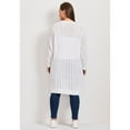 thumbnail image 2 of Avenue Women's Plus Size Pointelle Duster, 2 of 2