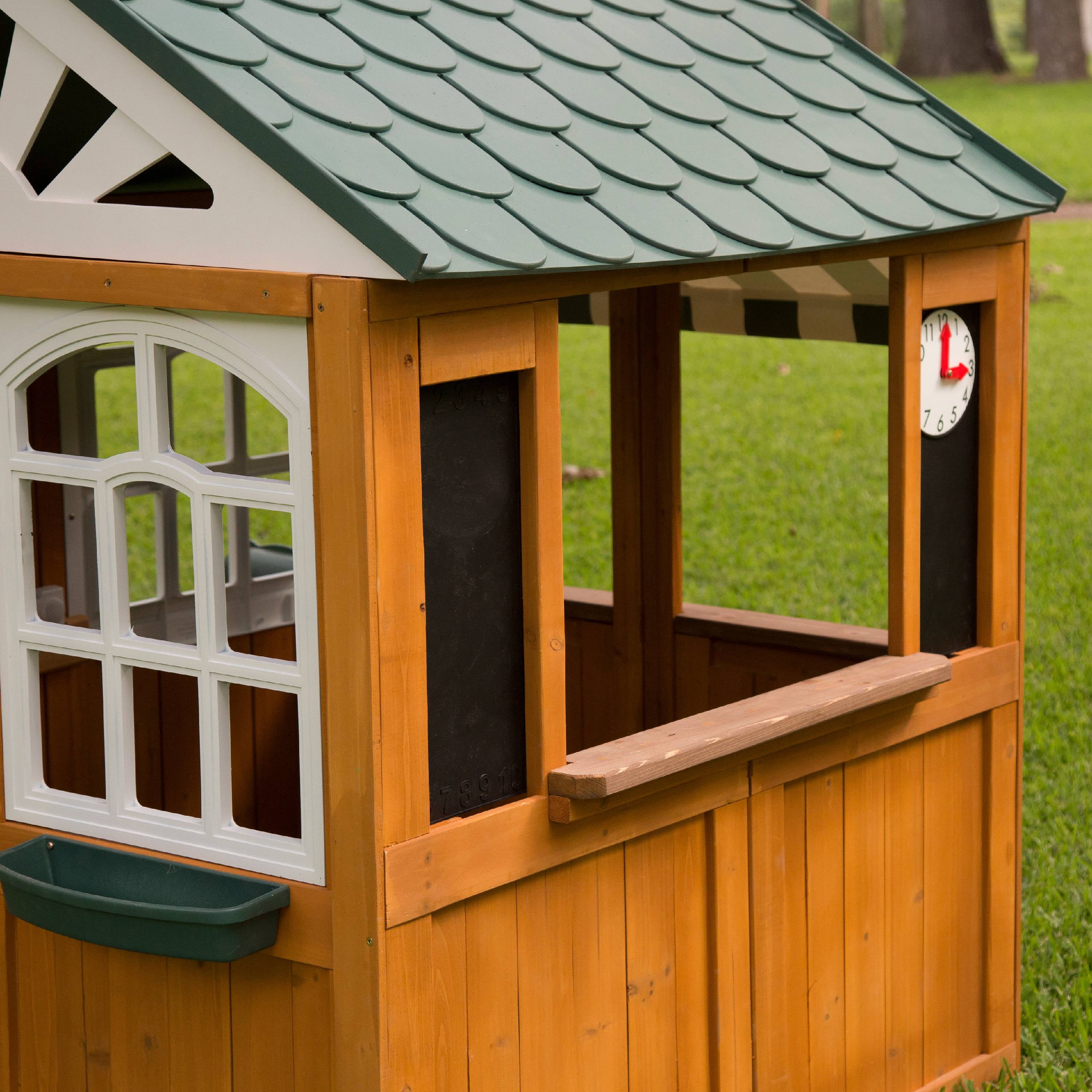 garden view outdoor playhouse
