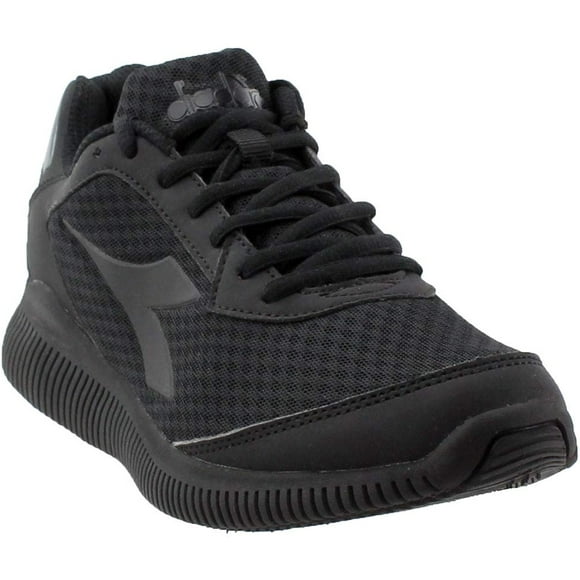 Diadora Womens Eagle Running Sneakers Shoes - Black