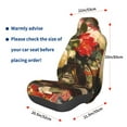 thumbnail image 3 of Yiaed Elegant Still Life Roses Print Car Seat Covers,Universal Auto Seats Protector Fits for Car,SUV Sedan,Truck,Automotive Seat Covers & Accessories, 3 of 5