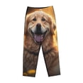 thumbnail image 6 of Fotbe Sunset Daisy Dog Women's Pajama Pants,Sleepwear Pants,Pj Bottoms Drawstring And Pockets-X-Large, 6 of 7