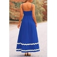 thumbnail image 2 of PRETTYGARDEN Women Summer Flowy Maxi Dress Casual Sleeveless Spaghetti Strap Ruffle Beach Long Dresses, 2 of 9