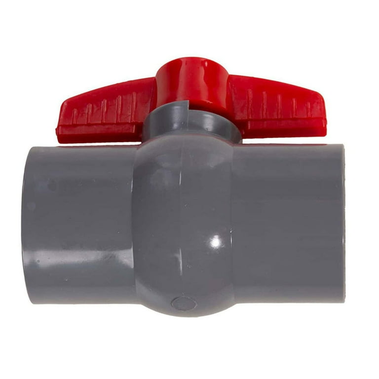 Gerich PVC Ball Valve Water Supply Pipe Sliding adhesive socket 50mm