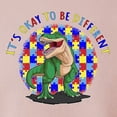 thumbnail image 6 of Wild Bobby Its Okay to Be Different | Dinosaur Autism Awareness Unisex Crewneck Sweatshirt, 6 of 6