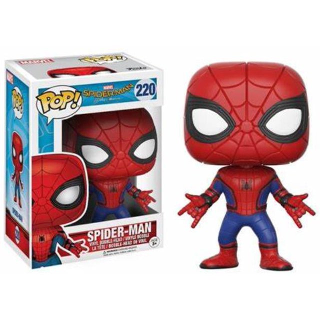 Funko Pop-figura de Spiderman Black Gold 911, juguete de cabeza móvil 913, Iron Spider 305, Mysterio, modelo de vinilo coleccionable