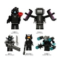 thumbnail image 1 of Set de 5 Figuras Mini de Anime Skibidi Toilet – Bloques de Rompecabezas DIY TV Man, Juguetes de Ensamblaje para Niños y Coleccionistas, 1 of 10