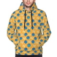 thumbnail image 4 of Hoodies for Men - spring flowers Long Sleeve Comfrt Men'S Fashion Hoodies & Sweatshirts, Sweatshirts for Men Hoodies Pullover Clothing Clothes with Pouch, 4 of 7