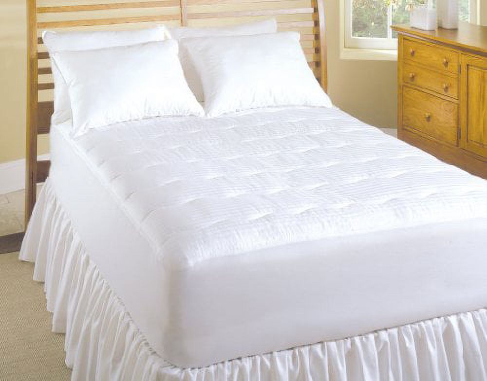 Safe u0026 Warm 100% Cotton Top Electric Warming Mattress Pad, Safe and Warm Low  Voltage and Invisiwire Technology, 11 Heat Settings, 10 Hour Auto Shut-Off  and Overheat Protection, Fits 18 Mattress - Walmart.com