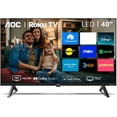 thumbnail image 1 of Q-touch Smart TV LED 40” Full HD con Roku Integrado | AOC 40S5045 | WiFi, HDMI y USB | Control por App y Streaming Directo, 1 of 5