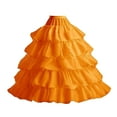 thumbnail image 4 of EHRWE Women's Skirt A Line Petticoats Floor Length Wedding Petticoats Skirts Prom Dresses Skirts Carnival Festival Costume Skirts for Women, 4 of 4