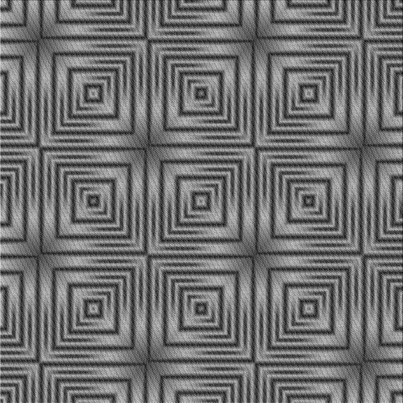Ahgly Company Machine Washable Indoor Square Transitional Black Area Rugs, 5' Square