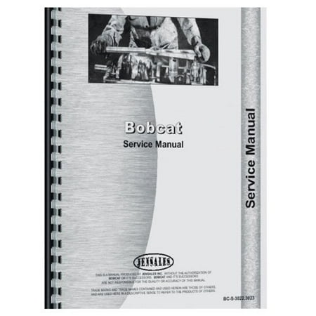 - Service Manual - 444, 500, 600, 600D, 610, 611, New, Bobcat