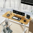 thumbnail image 4 of Furmax 63" x 24" Home Office Electric Height Adjustable Standing Desk,Wood/ White, 4 of 7