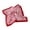 Cow Red, variant on Premium Silk Feel Animal Print Square Satin Scarf